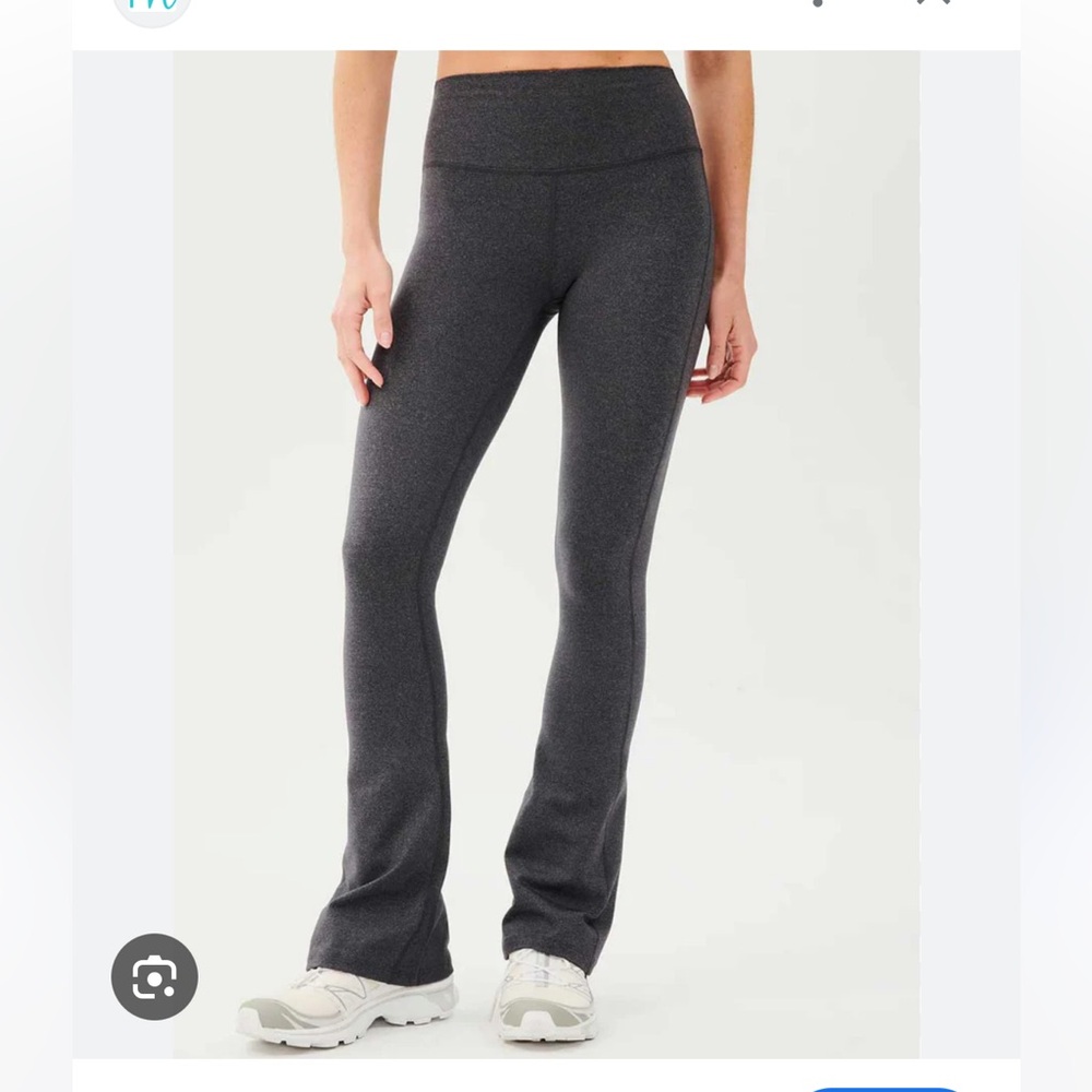 Splits59 Raquel Low Rise Gray Flared Leggings